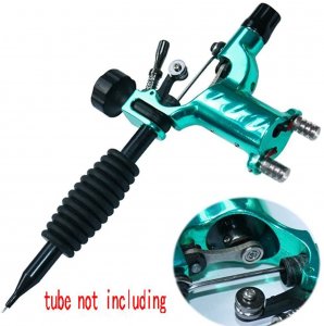 New Star Tattoo Dragonfly Rotary Tattoo Machine Shader & Liner 7 Colors Assorted Tatoo Motor Gun Kits Supply for Artists(Tube not Including)(Green)